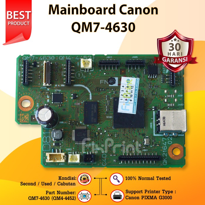 Board Canon G3000, Mainboard G3000, Motherboard Canon G3000 New Original, Murah