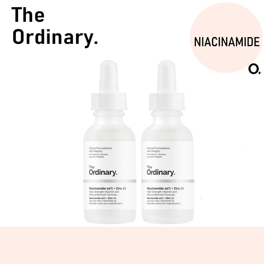 Jual The Ordinary Niacinamide 10 + Zinc 1 Serum 30mL Acne Scars
