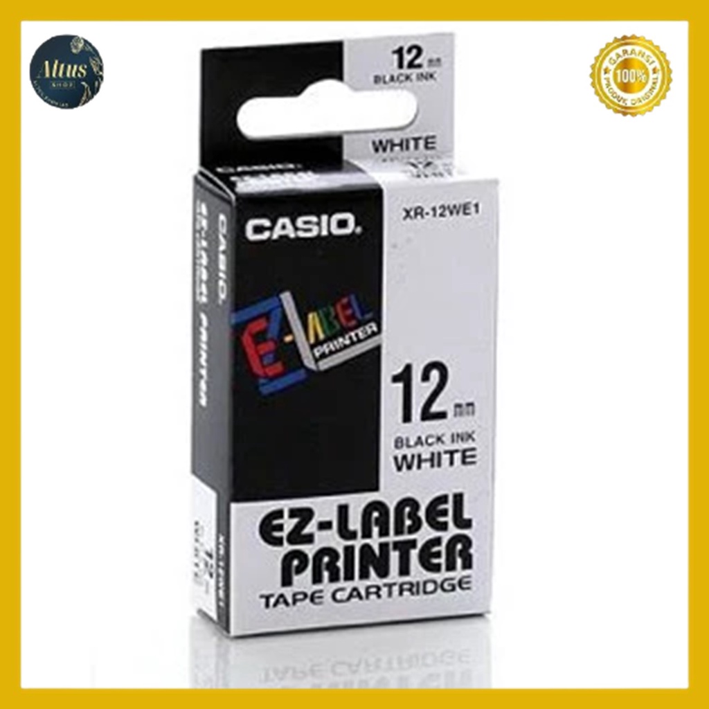 

Pita / EZ Label Tape Printer Casio 12mm
