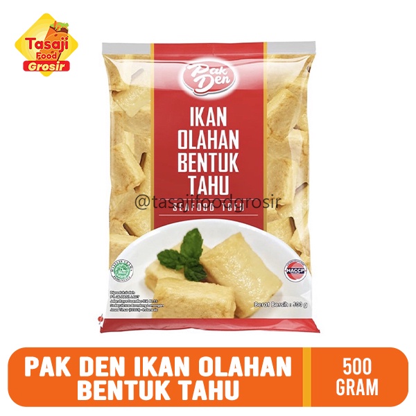 Pak Den Ikan Olahan Bentuk Tahu