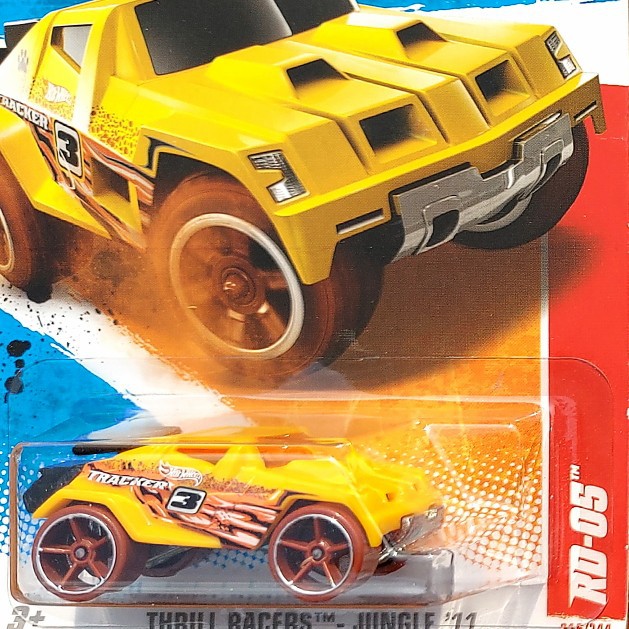 HOTWHEELS RD-05 KUNING 2011 HW THRILL RACERS JUNGLE 11 MOBIL MAINAN ANAK ORIGINAL PROMO FLASH SALE