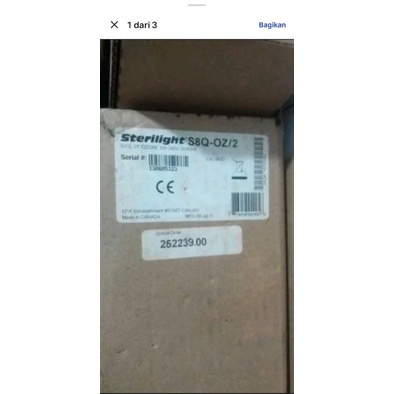 VIQUA S8Q-OZ AIR VENTURI OZONE DISENFECTION SYSTEM