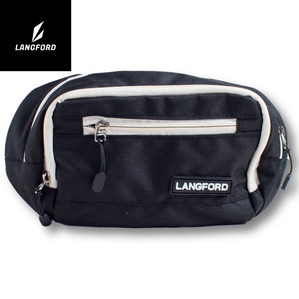 Waistbag Pria LANGFORD Bahan Cordura Premium Sling Bag Pria Tas Selempang Cowok Cewek Wanita Neon Ma