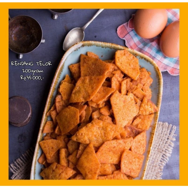 

RENDANG TELOR CRISPY 200 gram