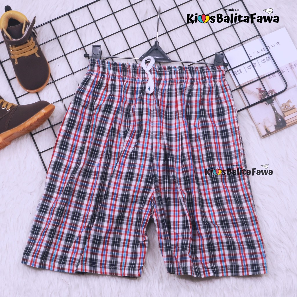 Celana Hawai Lexi 1-12 Tahun / Celana Pendek Santai Main Anak Laki - Tanggung Harian Short Boxer