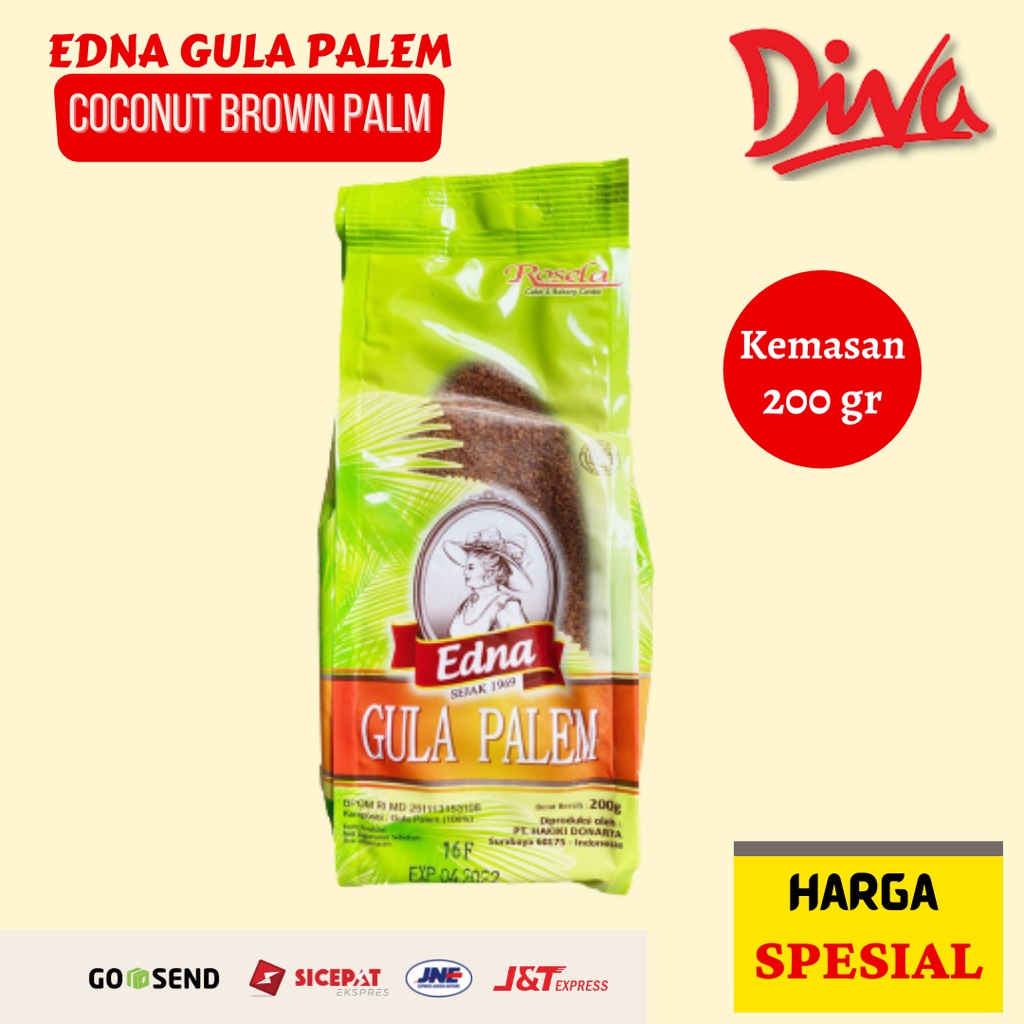 

[200gr] Edna Gula Palem / Brown Palm Sugar