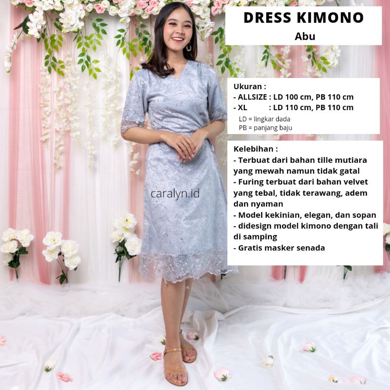 DRESS BRUKAT  KIMONO KONDANGANN