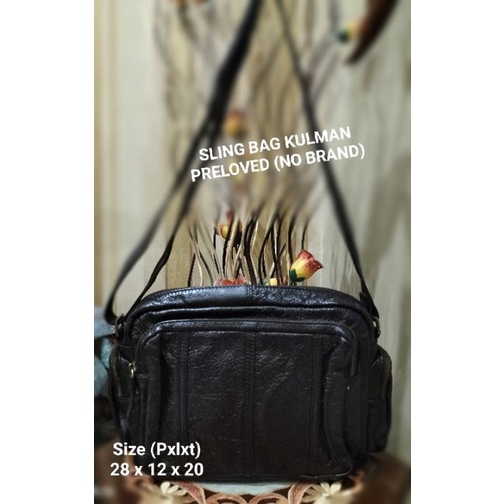 SLING BAG KULMAN PRELOVED (NO BRAND) **SOLD OUT**