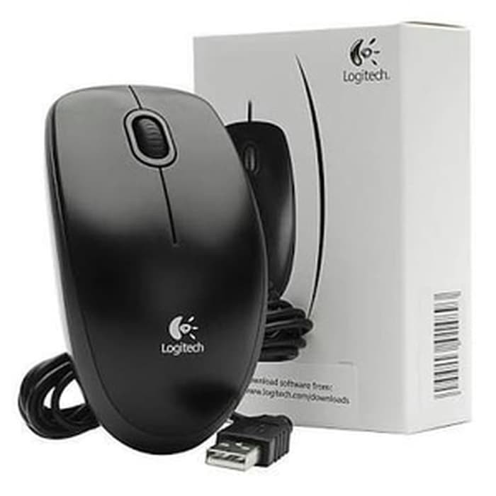 Mouse Logitech Optical B100 / Mouse Kabel Logitech B100