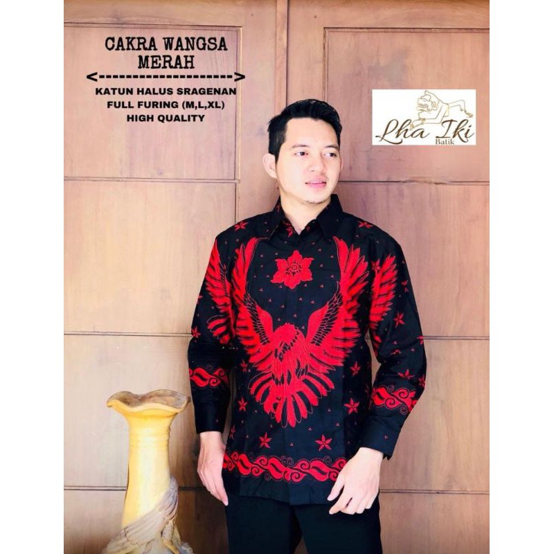 KEMEJA LGN PANJANG MOTIF CAKRAWANGSA