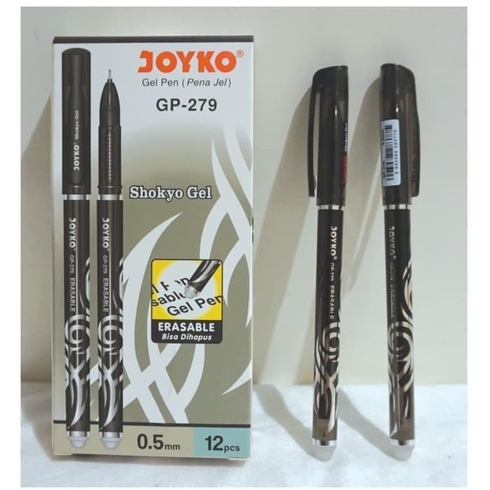 

Grosir Joyko Gel Pen GP-279 Shokyo Gel Erasable ( BISA DIHAPUS) Keren