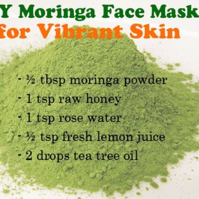 

Organic Moringa Powder 50G/Food Grade