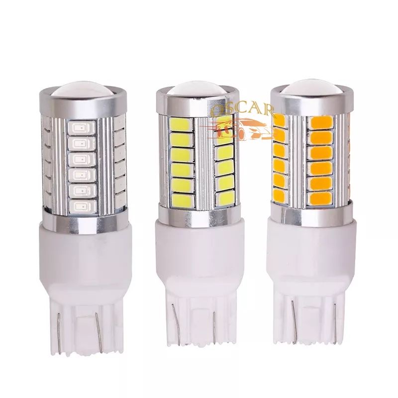 Lampu LED Sein Reting Sen T20 7440 LED Mata 33 SMD Super Bright Putih Mobil