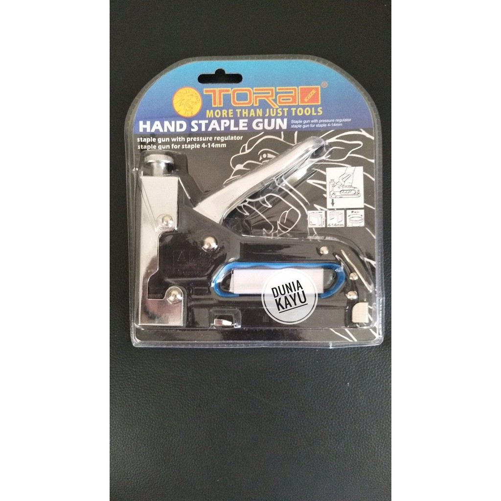 

Staple Staples Gun TORA Hand Tacker Steples Tembak Hekter Stapler Nail Gun JAPAN Quality no Mollar