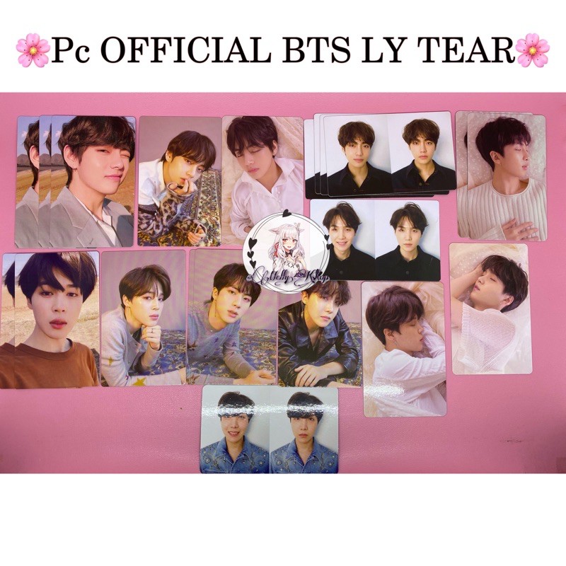 SELALU RESTOCK  PHOTOCARD BTS TEAR LOVE YOURSELF HER PC ...