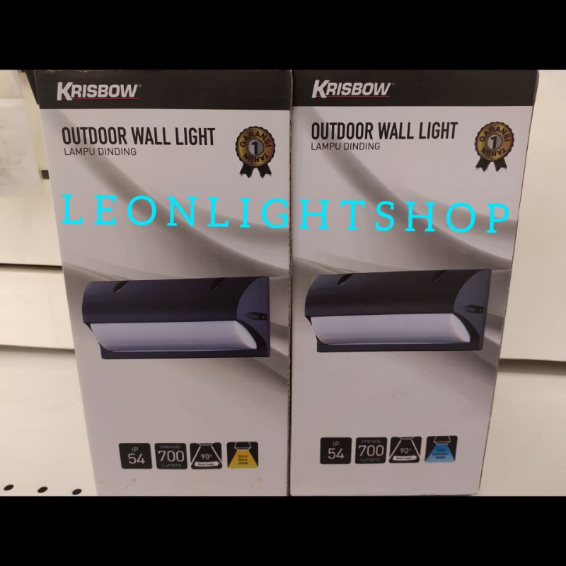 KRISBOW LAMPU LED DINDING OUTDOOR TUBE 10W/ACE WALLLIGHT TUBE 10W/ACE LAMPU HIAS LED DINDING OUTDOOR