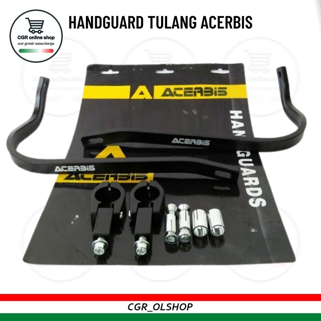 HANDGUARD TULANG ACERBIS HANDGUARD KLX DTRACKER WR155 HITAM