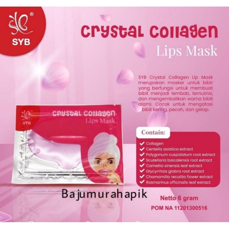 SYB Masker Bibir BPOM