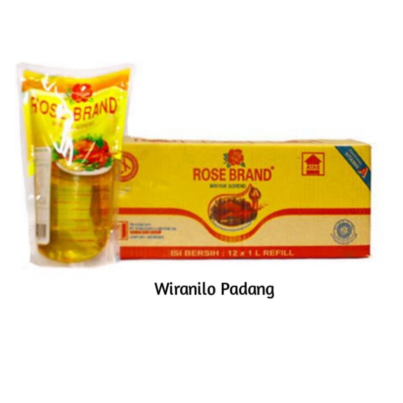 

Minyak Goreng Rose Brand 1 L 1 Dus isi 12 - Wiranilo Padang