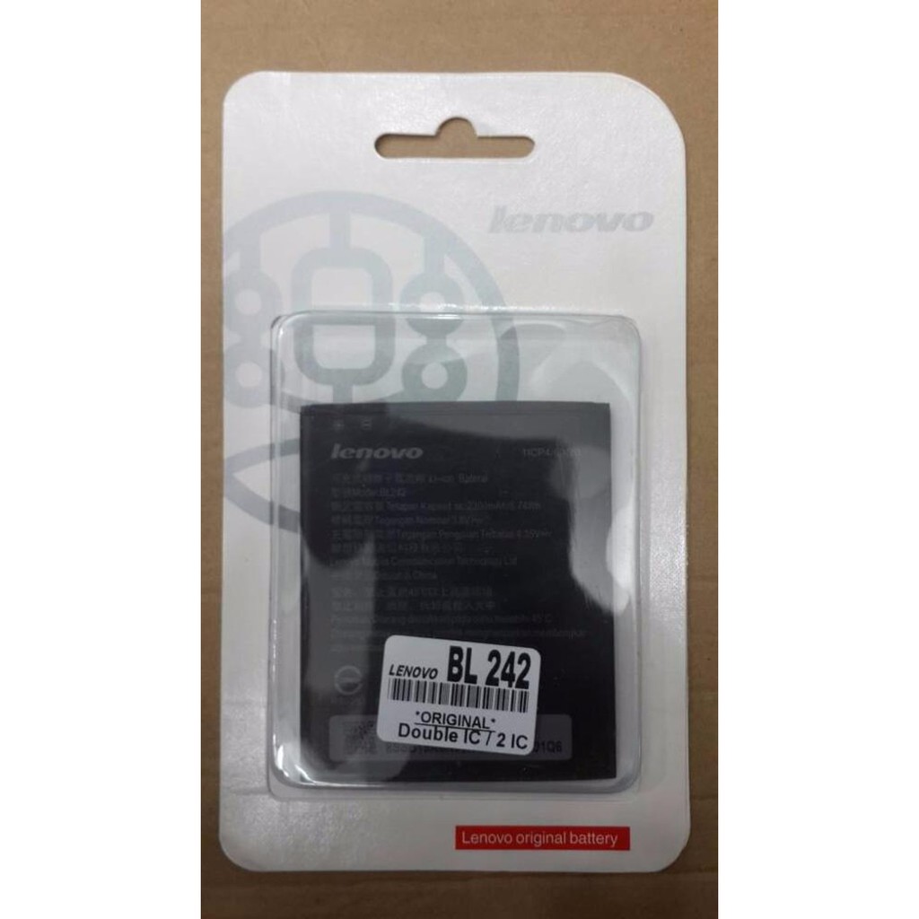 Baterai Original Lenovo BL242 / A6000 / A6000 + Plus ORIGINAL