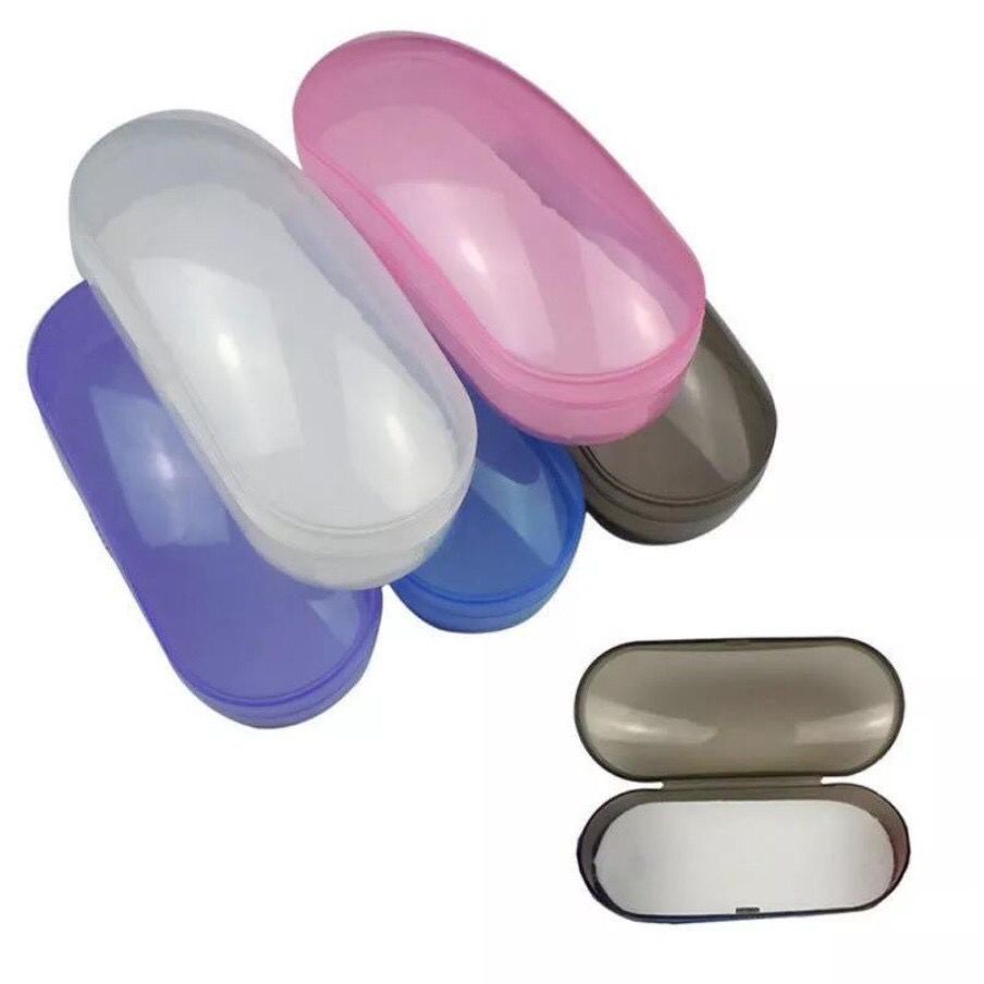 Kotak Kacamata Box Kaca mata Transparant Tempat Kacamata Pastel