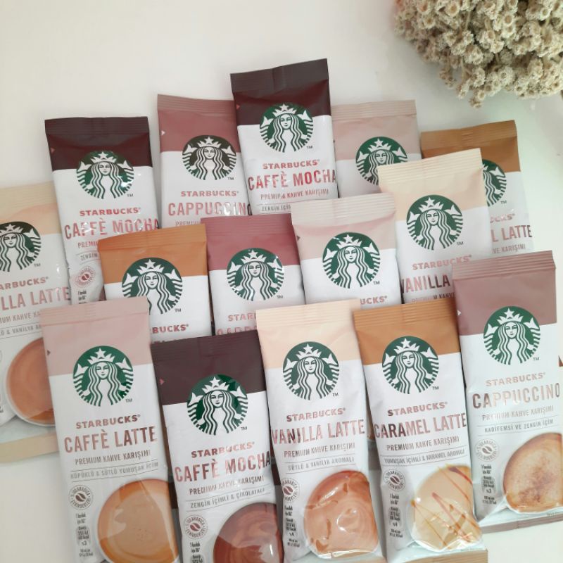 

Starbucks Sachet Premium Instan Coffee