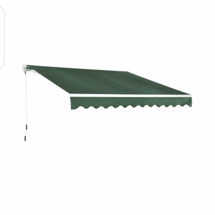 Kasa | Awning/Atap Kanopi Rectracables/Gulung 1.95 M