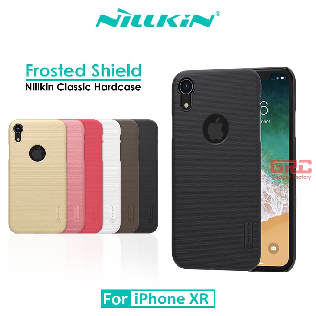 Hard Case Apple iPhone XR 6.1 Nillkin Frosted Shield Casing Original