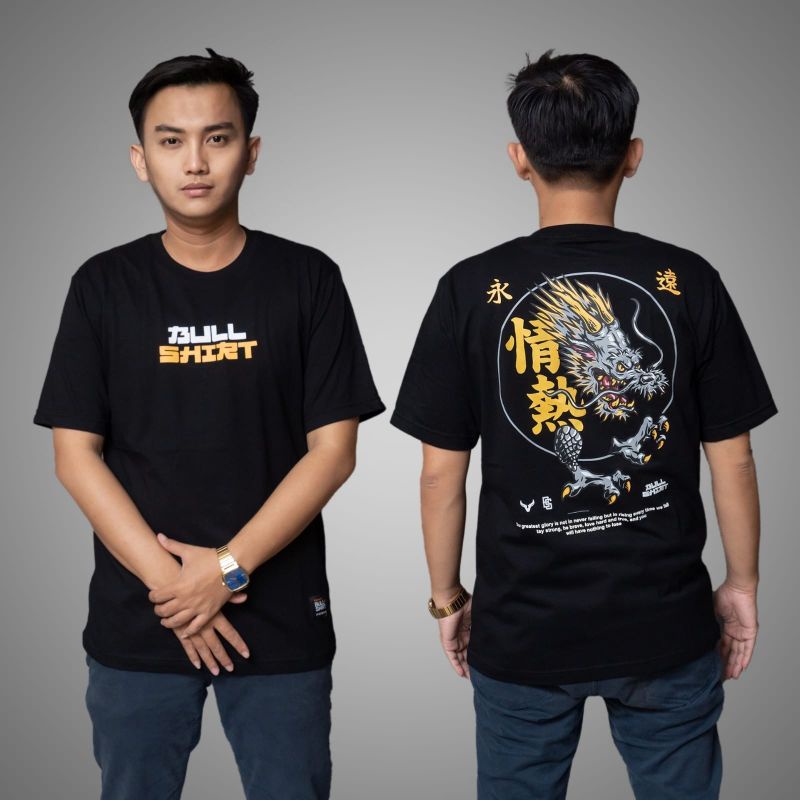 kaos Japan art bullshirt