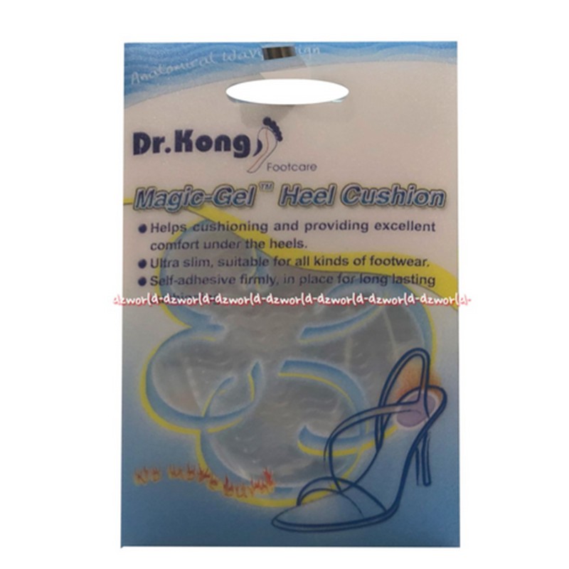 Dr. Kong Magic Gel Strap Liner Transparent Bantalan Sepatu