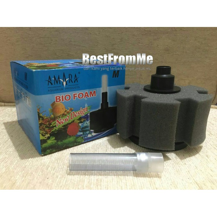 Bio Foam Biofoam Aquarium Akuarium Filter Crown M Gelembung Udara