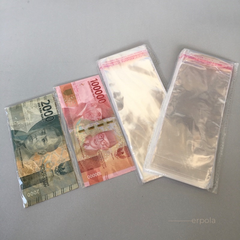 

Plastik Uang 7x15cm