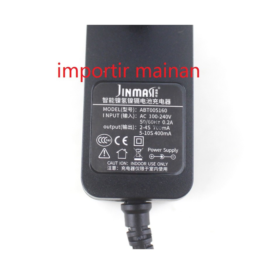 smart charger baterai NIMH NICD 2.4V 3.6V 4.8V 6V 7.2V 9.6V 12V HSP 94123 94111 RGT 18 RGT 86100