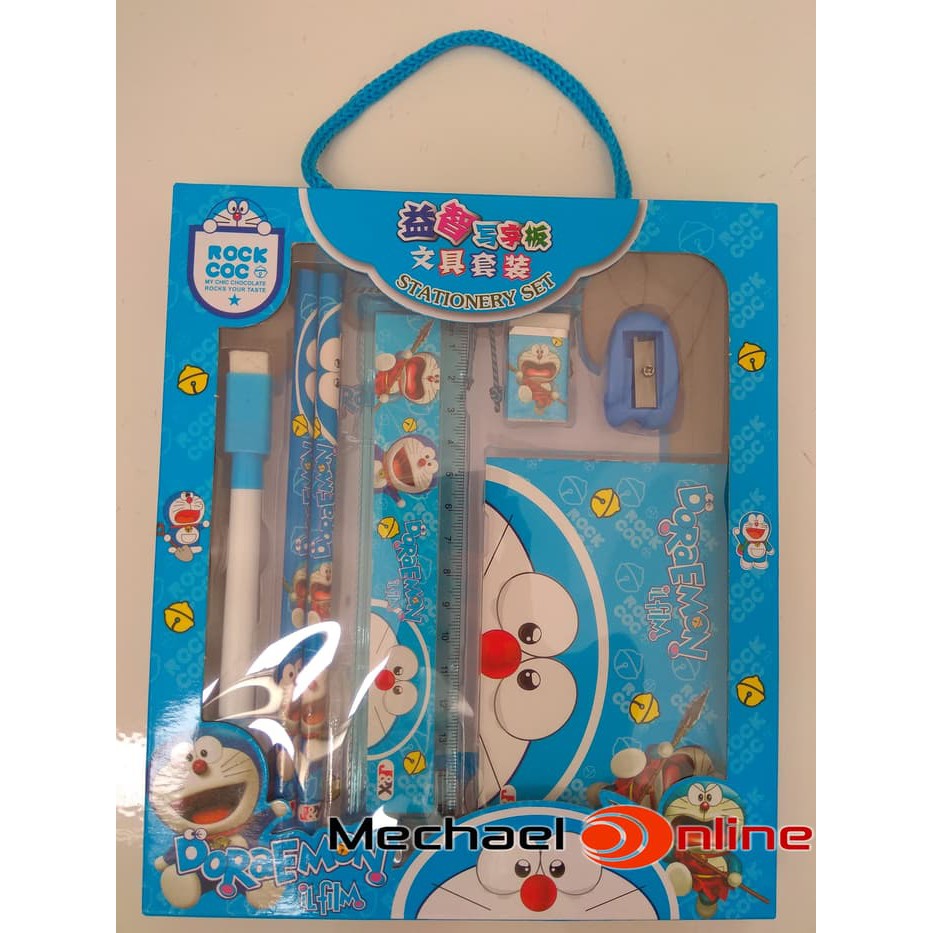 

NEW COLLECTION PAKET SOUVENIR WHITE BOARD KARAKTER ANAK DORAEMON LENGKAP & MURAH PP274