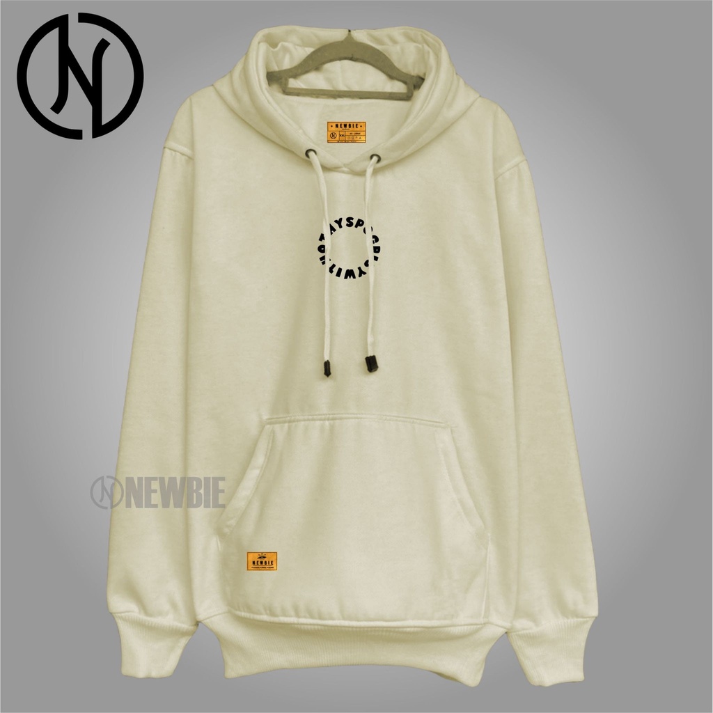 HODIE KATUN PRIA WANITA ORIGINAL HOODIE DISTRO TERBARU HUDI UNISEX TERLARIS HODI BIGSIZE MURAH SWEATER HOODIE OVERSIZE WARNA CREAM