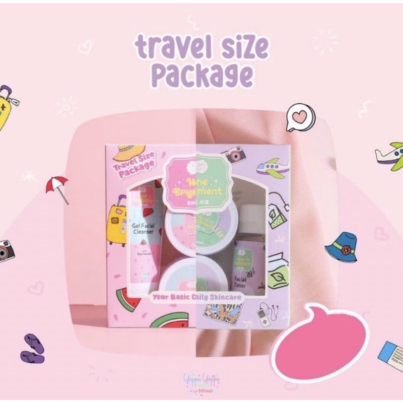 Paket Yeppu-Yeppu Skincare/Paket Yeppu-Yeppu Acne/Paket Yeppu-Yeppu Bringhtening/Paket Skincare Yepp