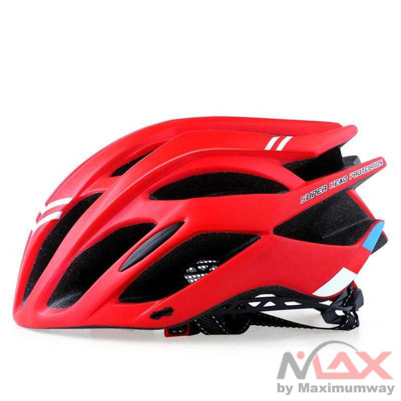 Bikeboy Helm Sepeda Ultralight Breathable Bicycle Cycling Helmet -008A Warna Merah