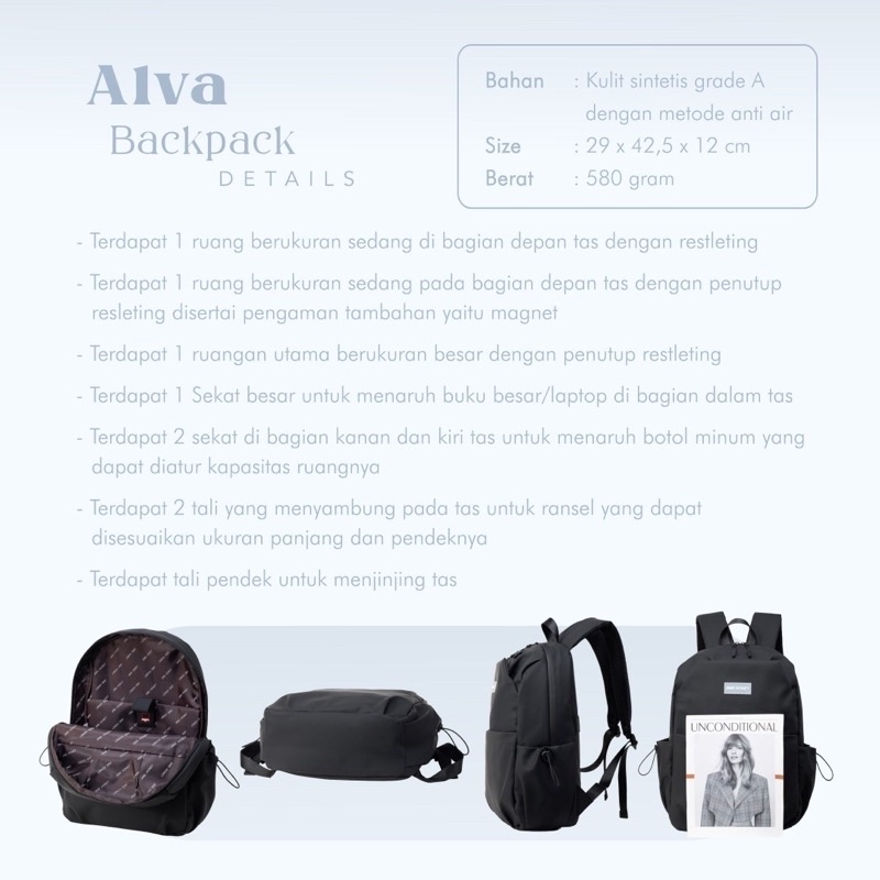 JIMS HONEY ALVA BACKPACK