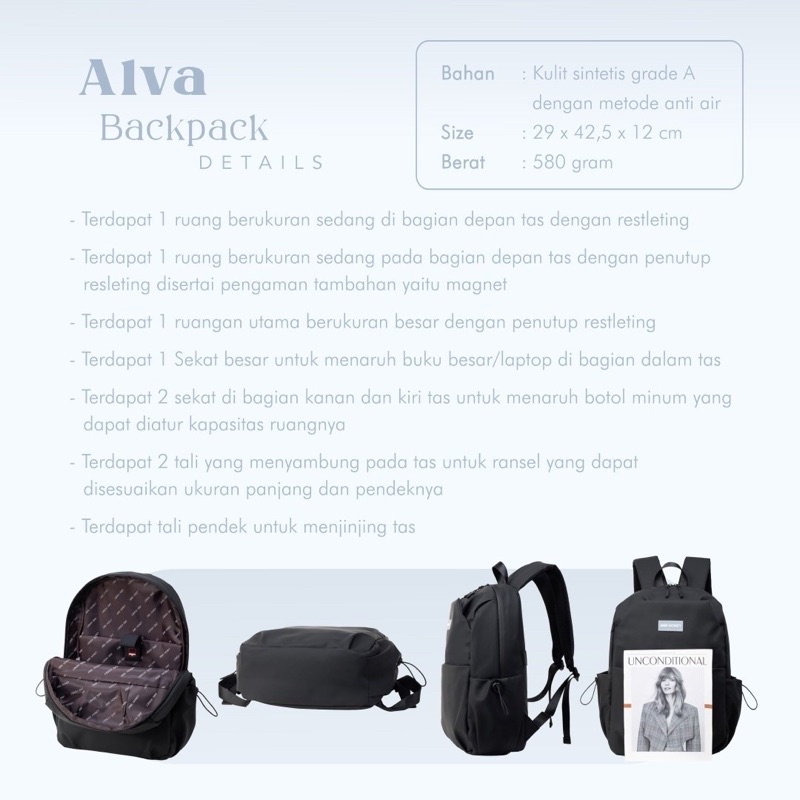 JIMS HONEY ALVA BACKPACK