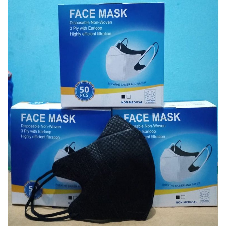 Duckbill facemask careindo/masker duckbill
