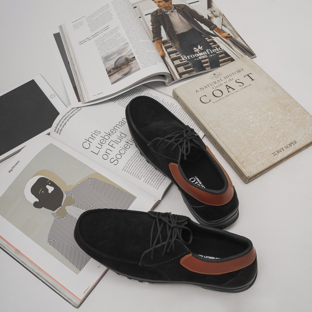 

Redknot Koketo series Dhafin Hitam - Sepatu Formal Bisa Untuk Kerja atau Acara Formal Lainnya