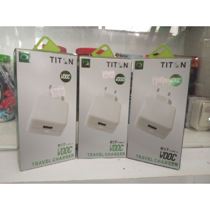 Travel Charger Titon Oppo VOOC R17 USB Type-C