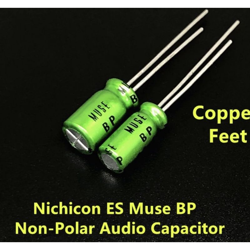 Elko 1UF 50V Nichicon ES MUSE BP HI FI Audio Kapasitor 1pcs