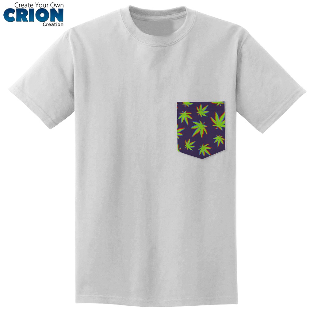 Kaos Cannabis Weed Series dengan Kantong - By Crion