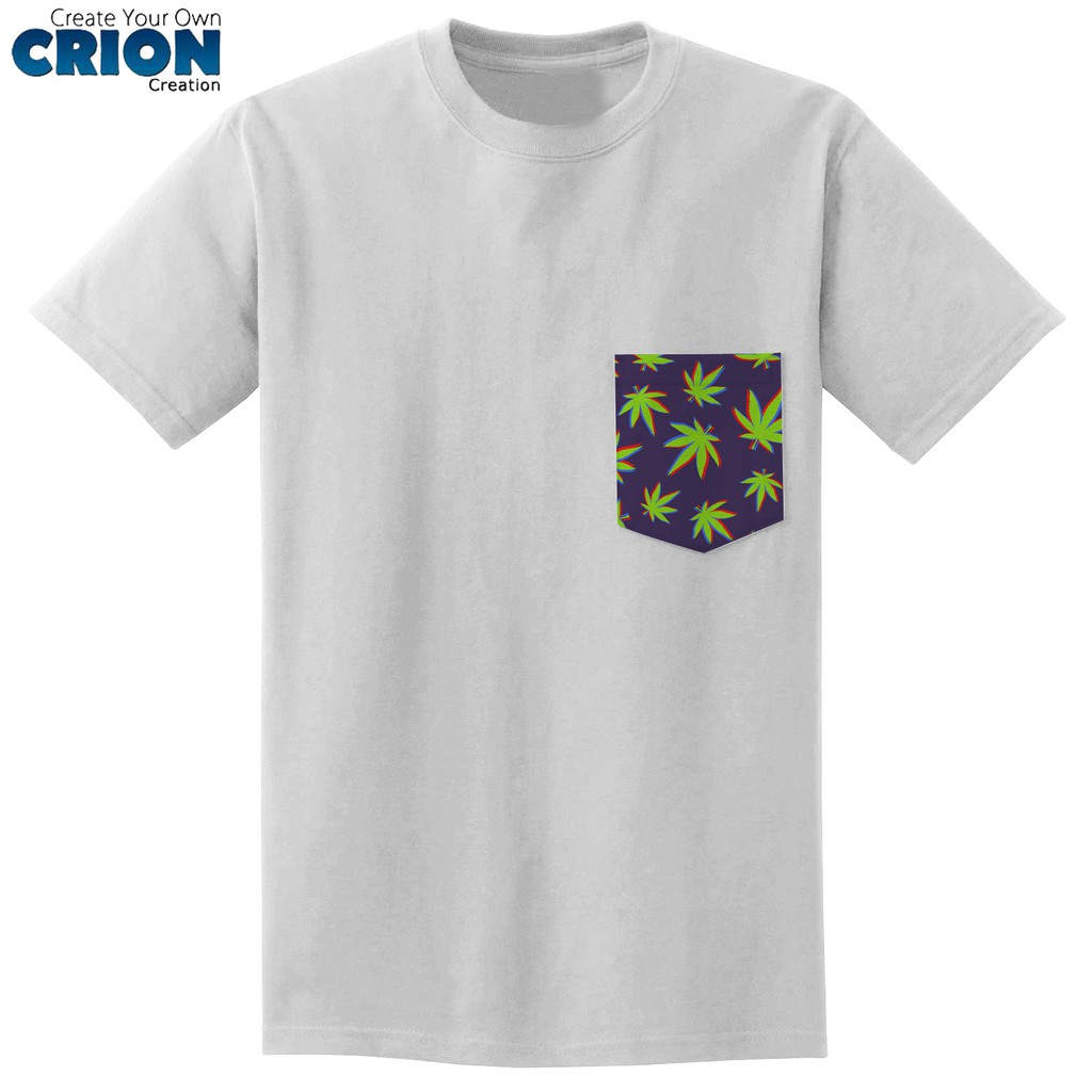 Kaos Cannabis Weed Series dengan Kantong - By Crion