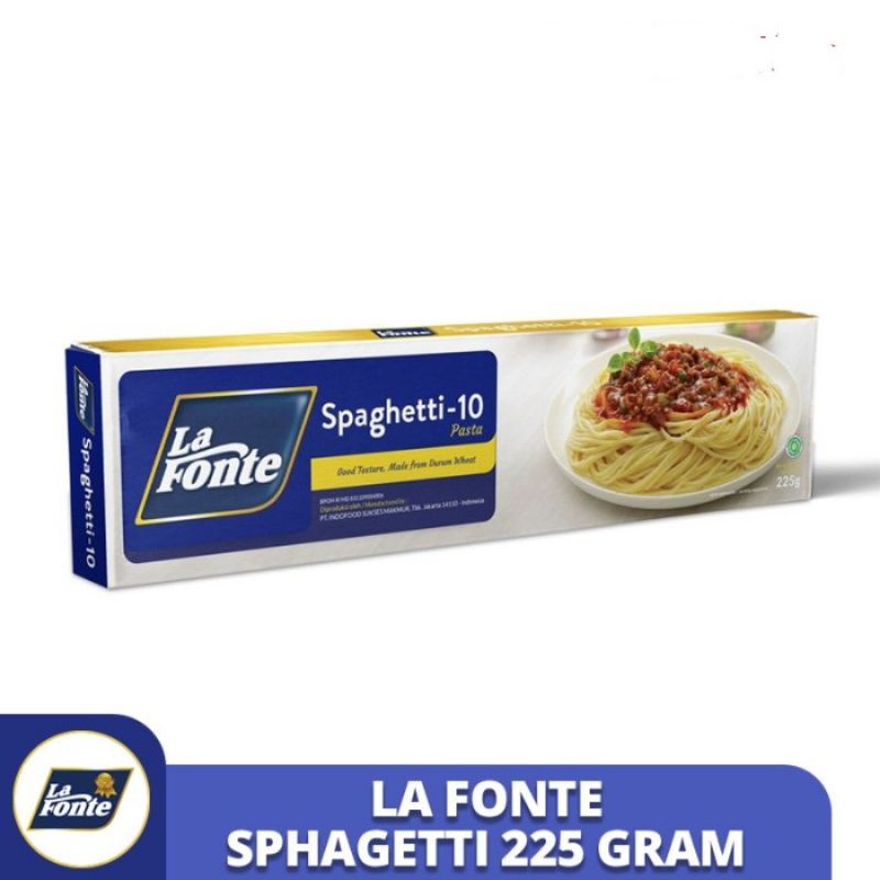 

La Fonte Spaghetti-10 Pasta 225 gr