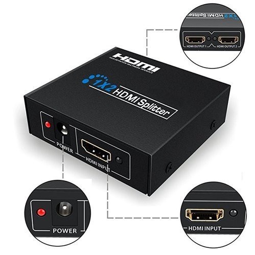 HDMI Splitter 2 Port - Splitter HDMI 2 port