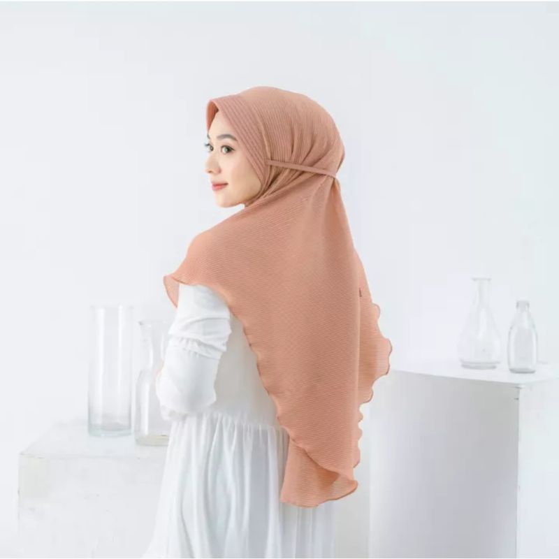 BERGO MARYAM PET PLISKET HIJAB INSTAN PLISKET