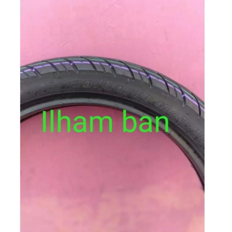 [KODE PRODUK QR60T7565] ban depan motor metic ukuran 80/90 ring 14 merek fedral/irc tubles