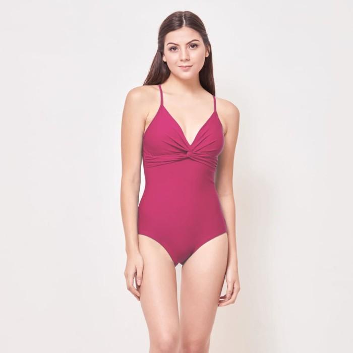 Swim Lee Vierra Ocean Leotard Swimsuit Baju Renang Wanita